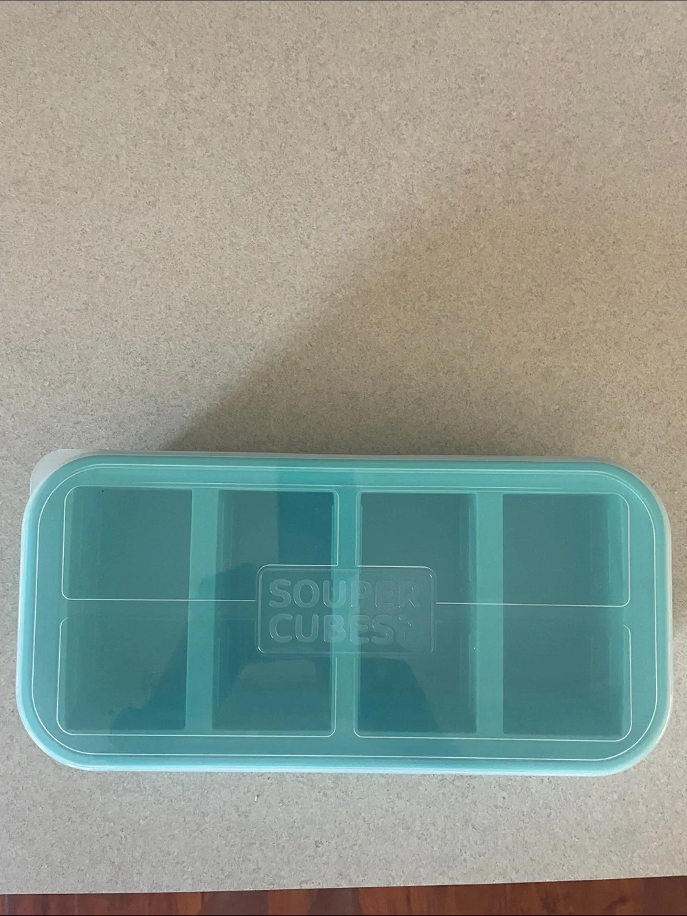 Souper Cubes Silicone Freezer Tray with Lid
